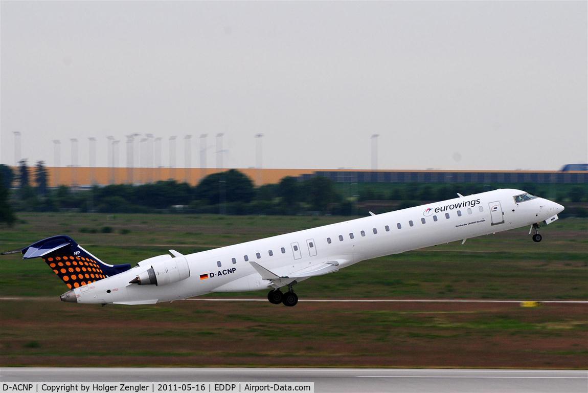D-ACNP, 2010 Bombardier CRJ-900LR (CL-600-2D24) C/N 15259, Take-off on two six right, heading DUS.