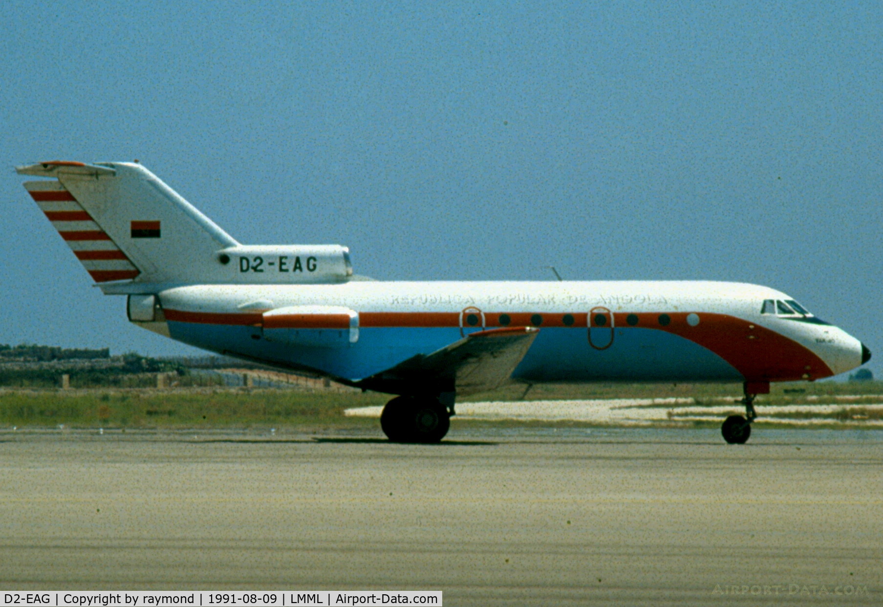 D2-EAG, 1972 Yakovlev Yak-40 C/N 9230122, Yak40 D2-EAG Govt of Angola