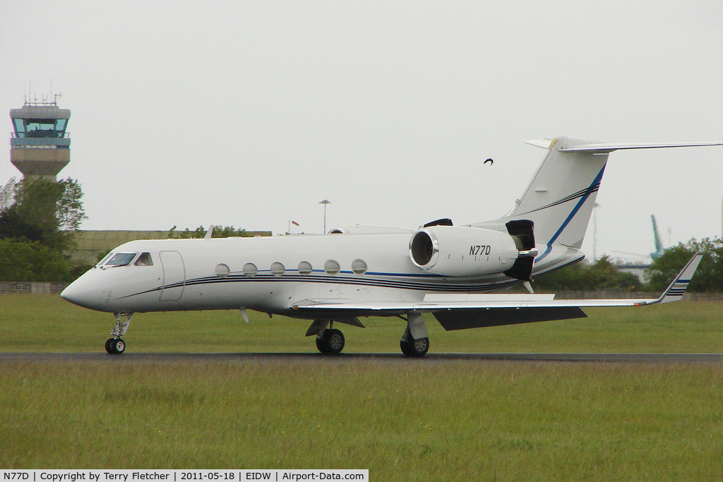 N77D, 1998 Gulfstream Aerospace G-IV C/N 1340, 1998 built Gulf 4 at Dublin