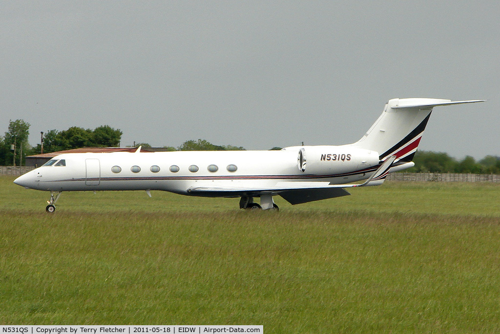 N531QS, 2006 Gulfstream Aerospace GV-SP (G550) C/N 5133, Netjets G550 at Dublin
