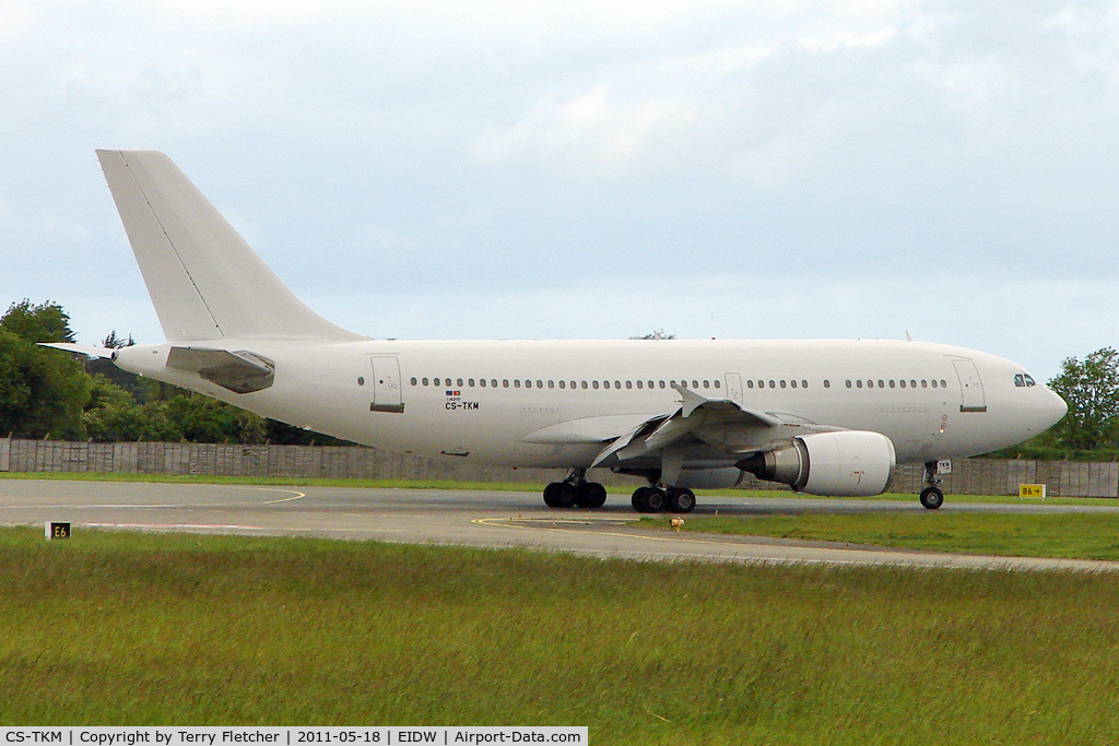 CS-TKM, 1992 Airbus A310-304 C/N 661, Football Charter in connection with the 2011 EUFA Cup Final held in Dublin between Portuguese teams , Porto and Braga