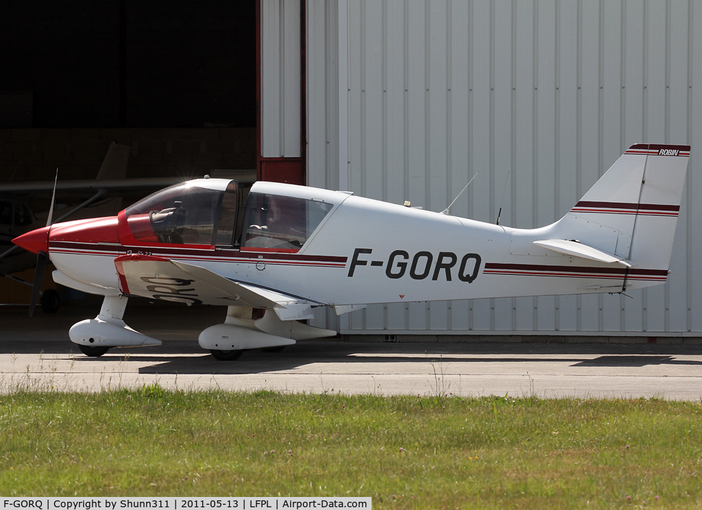 F-GORQ, Robin DR-400-120 Dauphin 2+2 C/N 2297, Parked...