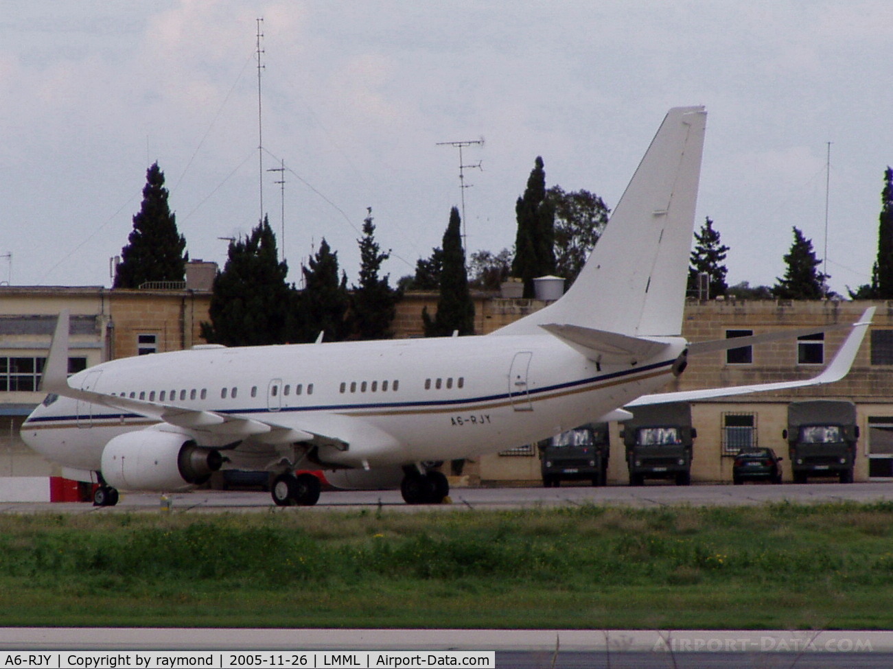A6-RJY, 1999 Boeing 737-7Z5 BBJ C/N 29857, B737 A6-RJY Govt of UAE