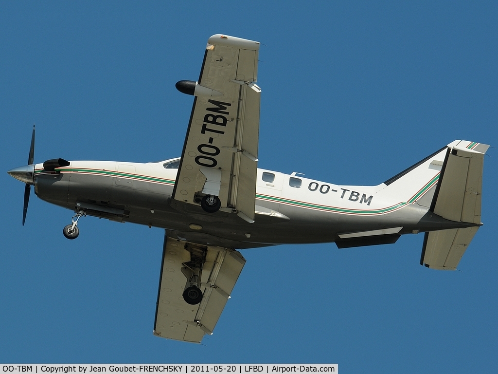 OO-TBM, 1989 Socata TBM-700 C/N 3, Avia-Rent Wallonie SCRL landing 23