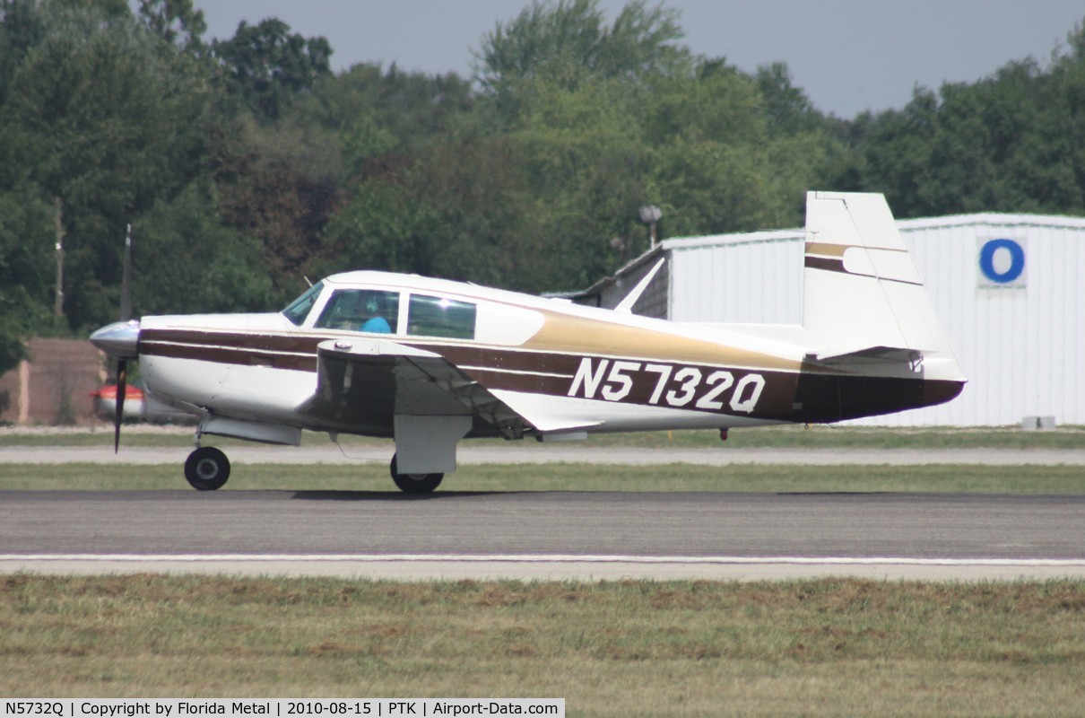 N5732Q, 1965 Mooney M20C Ranger C/N 3068, Mooney M20C