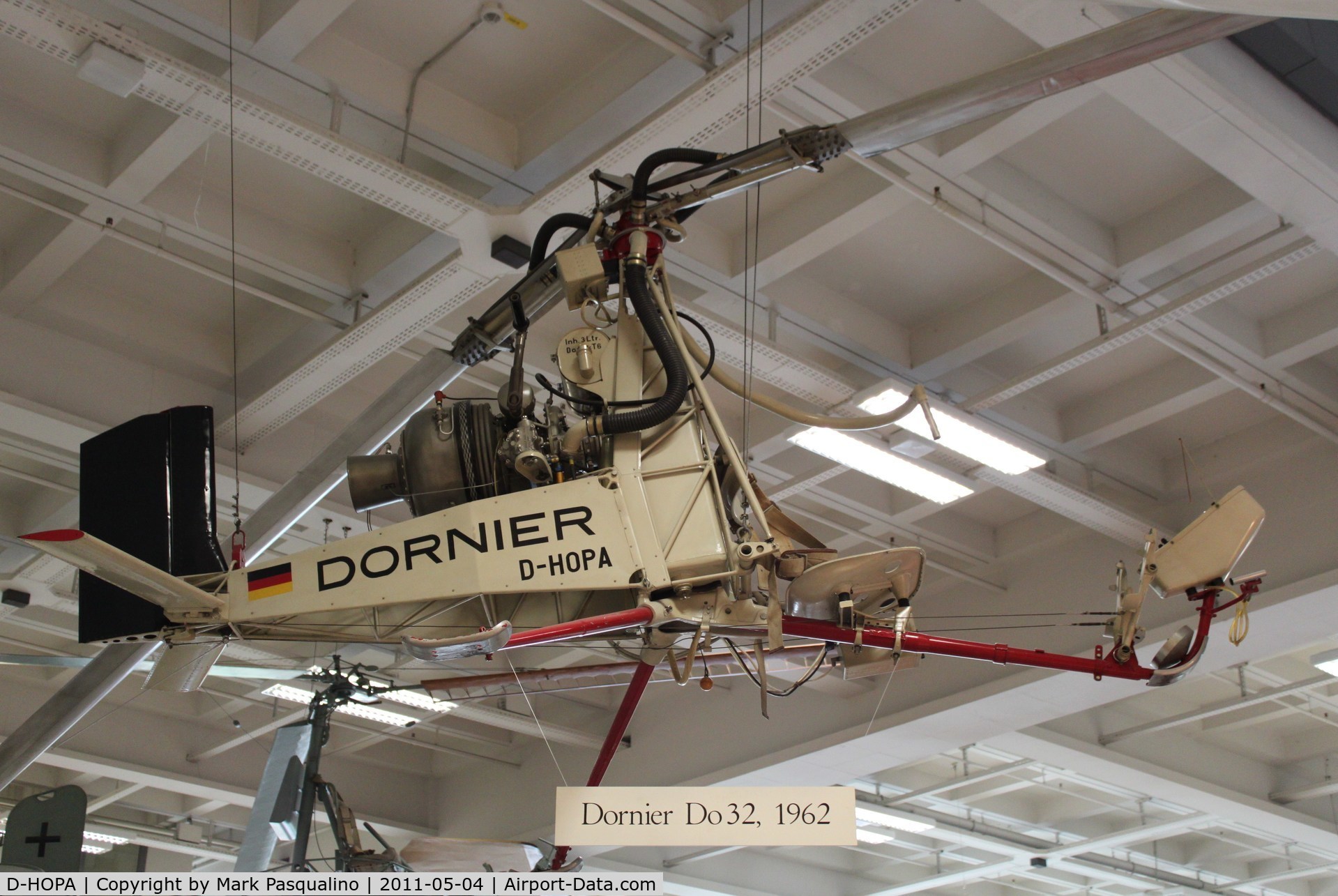 D-HOPA, 1962 Dornier Do-32E C/N 32003, Dornier Do 32E