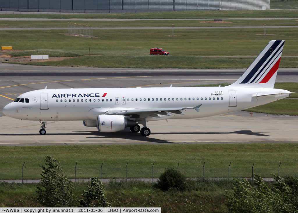 F-WWBS, 2011 Airbus A320-214 C/N 4714, C/n 4714 - To be F-HBNF