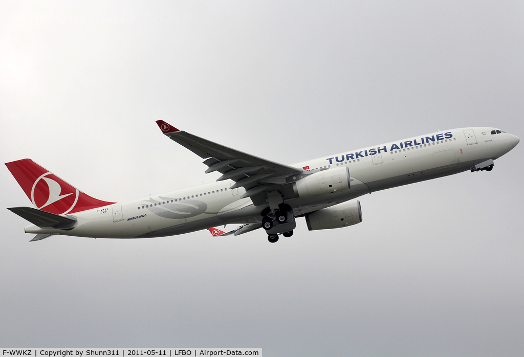 F-WWKZ, 2011 Airbus A330-343X C/N 1228, C/n 1228 - To be TC-JNN