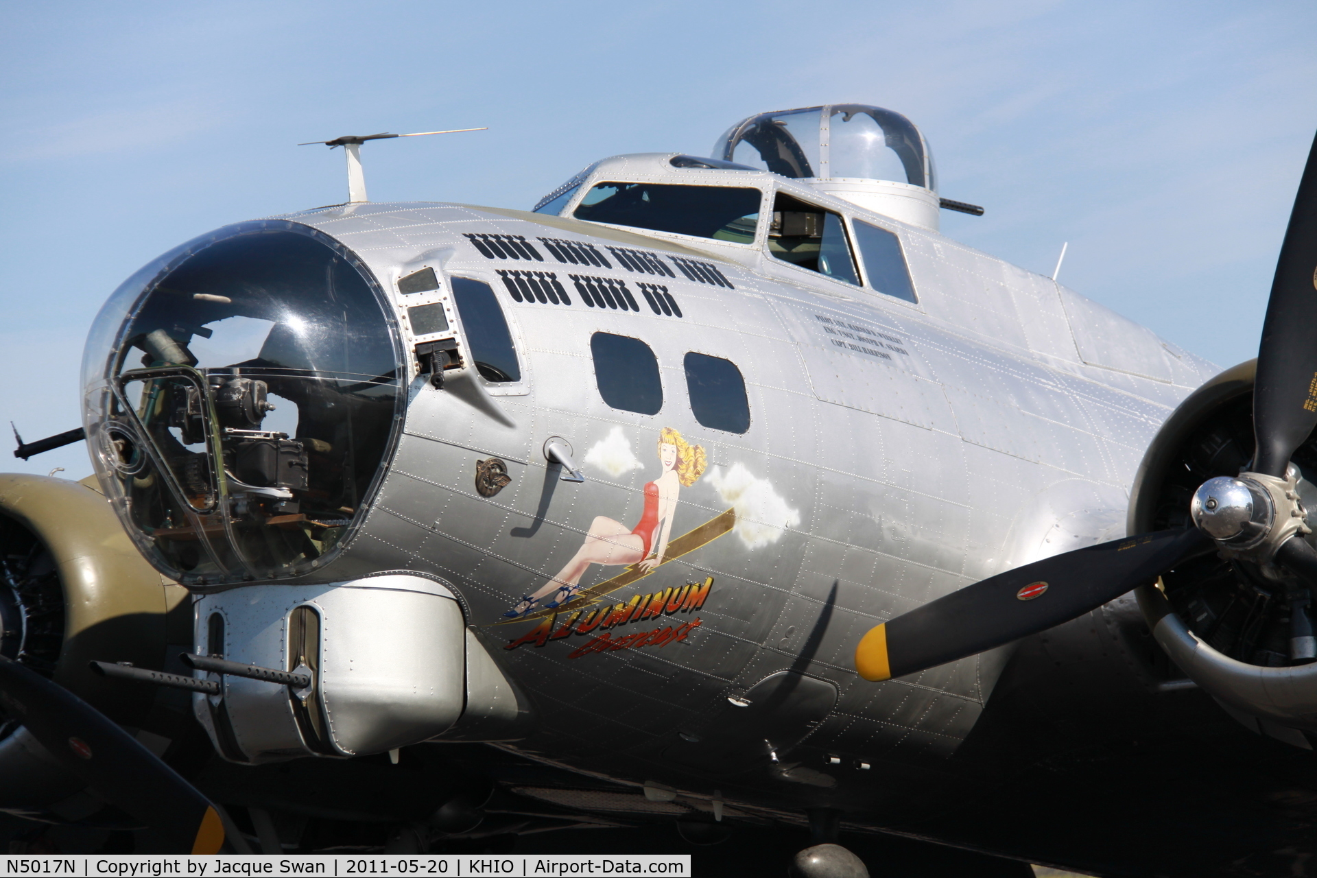 N5017N, 1944 Lockheed/Vega (Boeing) B-17G-105-VE Flying Fortress C/N 8649, 