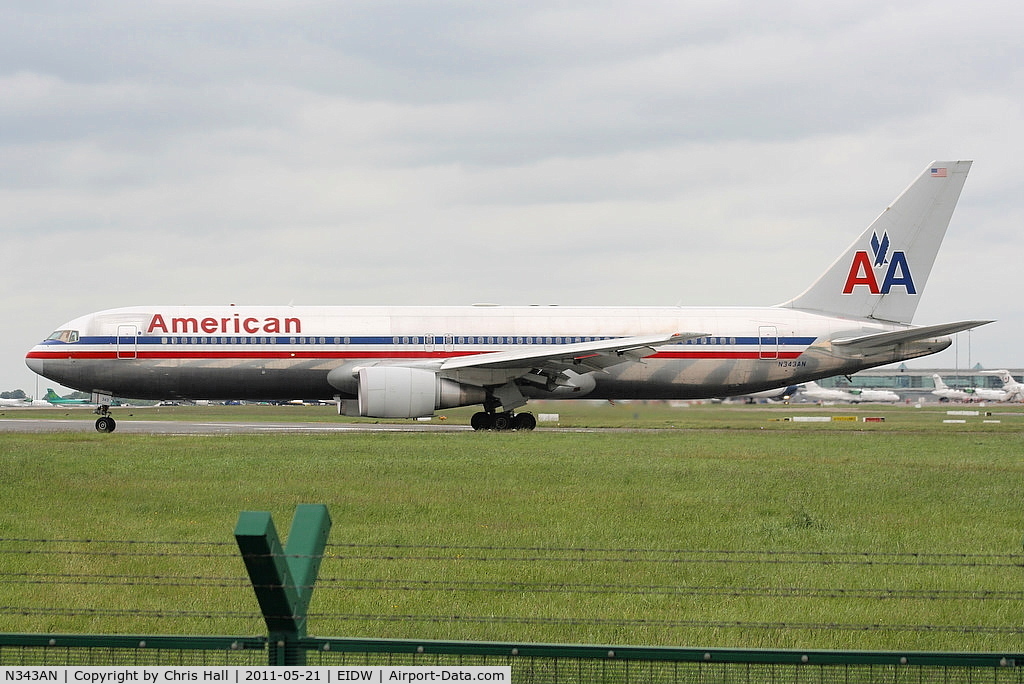 N343AN, 2003 Boeing 767-323 C/N 33082, American Airlines