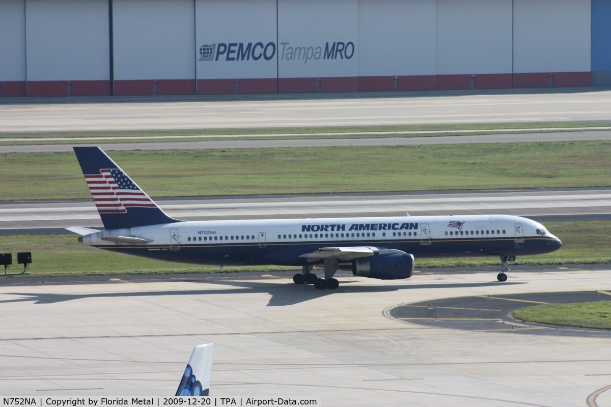 N752NA, 1999 Boeing 757-28A C/N 28174, North American 757