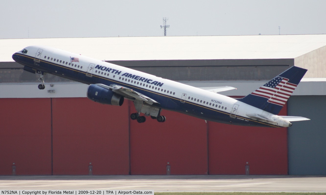 N752NA, 1999 Boeing 757-28A C/N 28174, North American 757