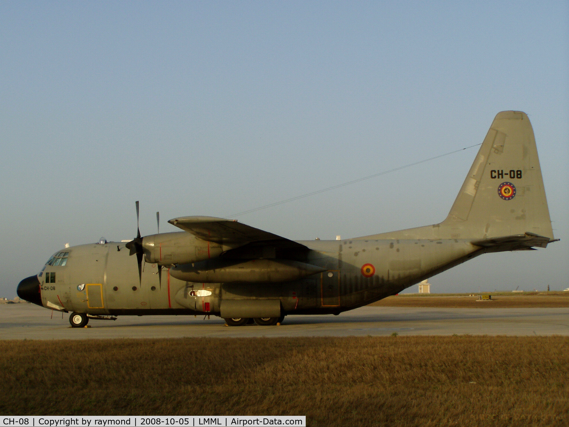 CH-08, 1972 Lockheed C-130H Hercules C/N 382-4478, Hercules CH-08 Belgian Air Force