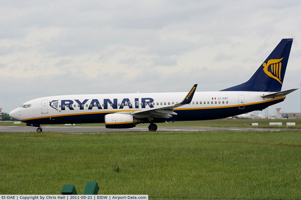 EI-DAE, 2002 Boeing 737-8AS C/N 33545, Ryanair