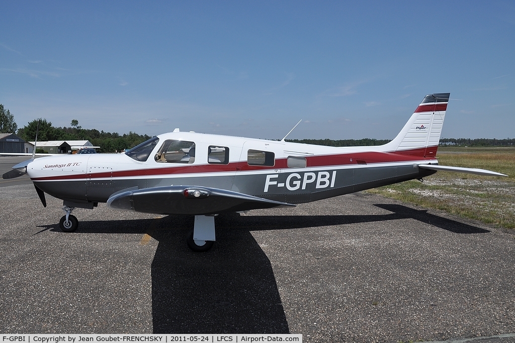 F-GPBI, 1998 Piper PA-32R-301T Turbo Saratoga C/N 3257098, private