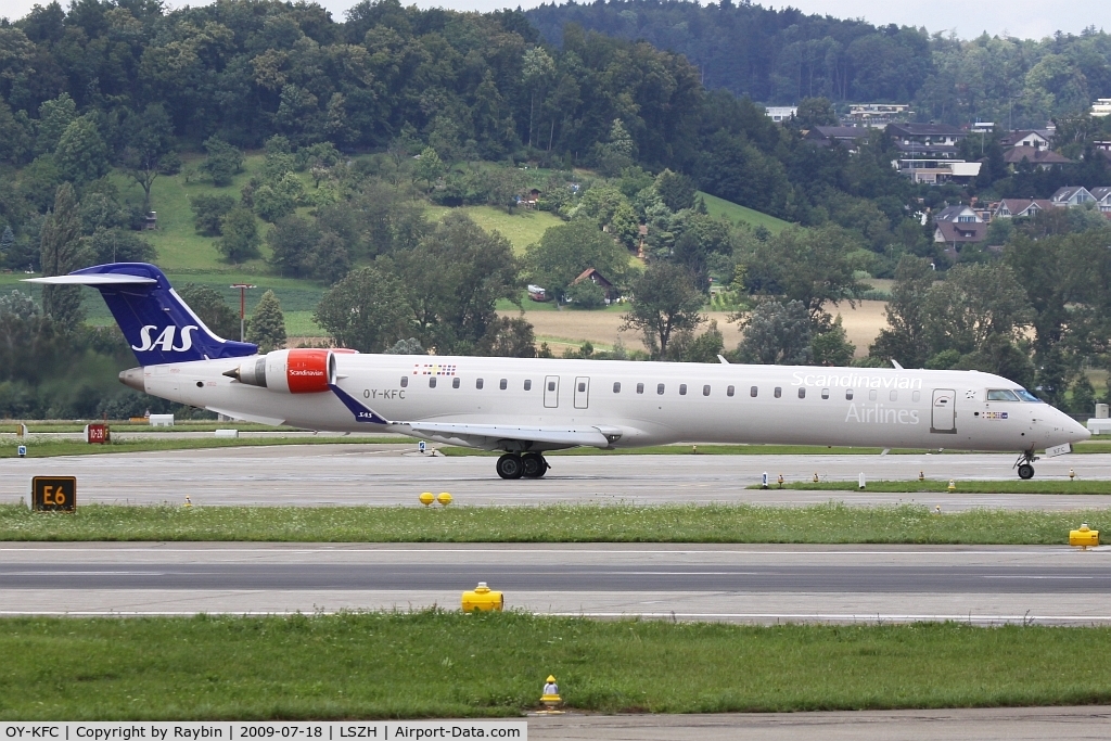 OY-KFC, 2009 Bombardier CRJ-900 (CL-600-2D24) C/N 15218, Not really a beauty kind of airplane