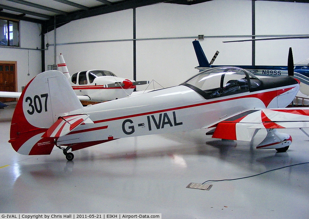G-IVAL, 2003 Mudry CAP-10B C/N 307, at Kilrush Airfield, Ireland