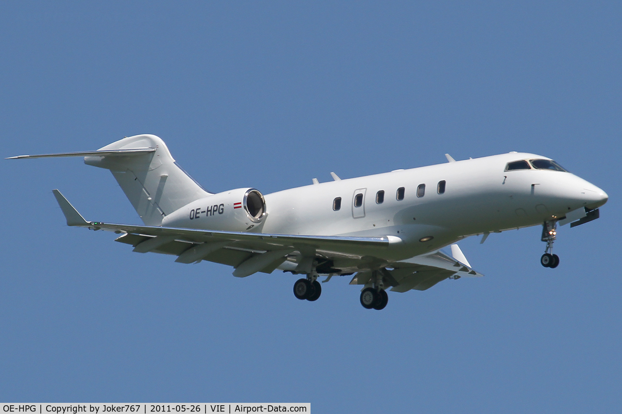 OE-HPG, 2008 Bombardier Challenger 300 (BD-100-1A10) C/N 20251, Unknown