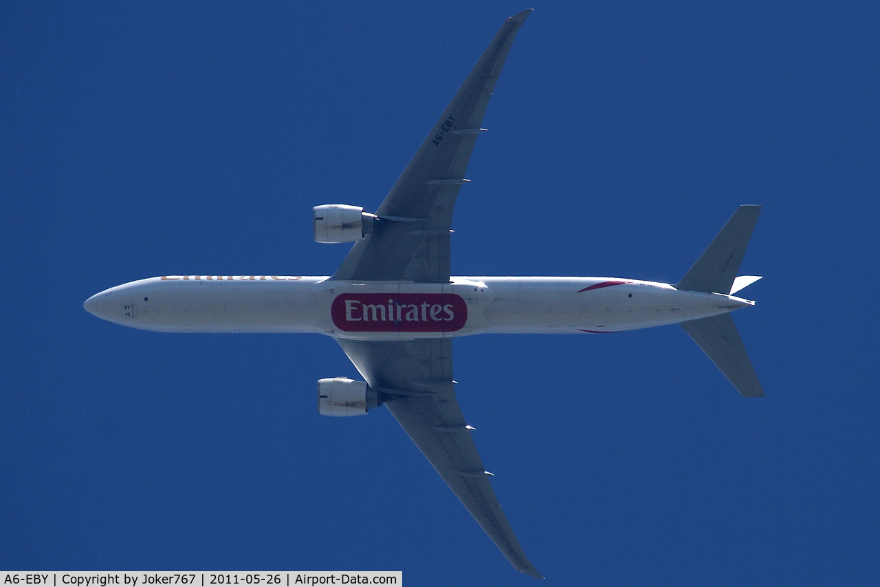A6-EBY, 2007 Boeing 777-36N/ER C/N 33864, Emirates