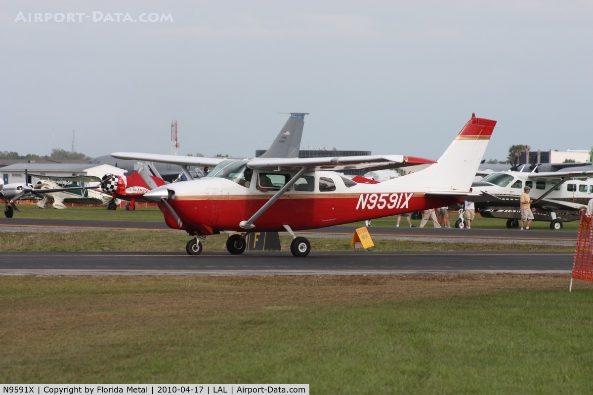 N9591X, 1962 Cessna 210B C/N 21057891, C210B