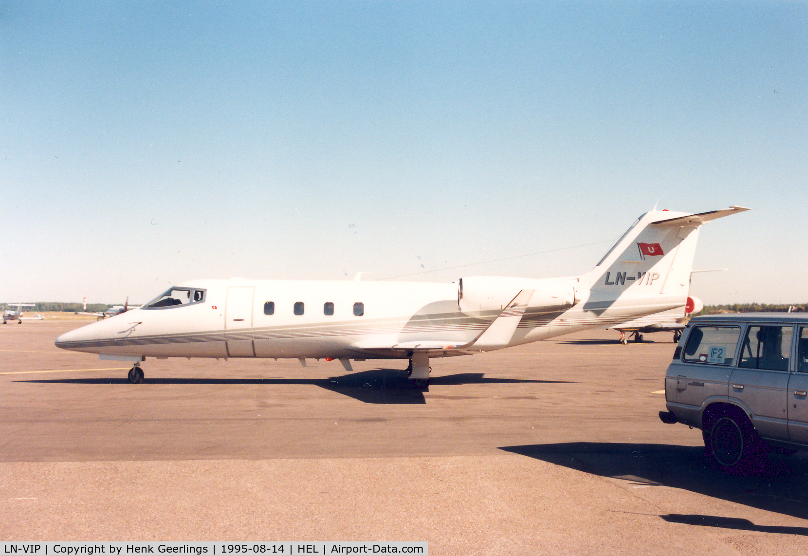 LN-VIP, Gates Learjet 55 C/N 55-112, ex N325CP