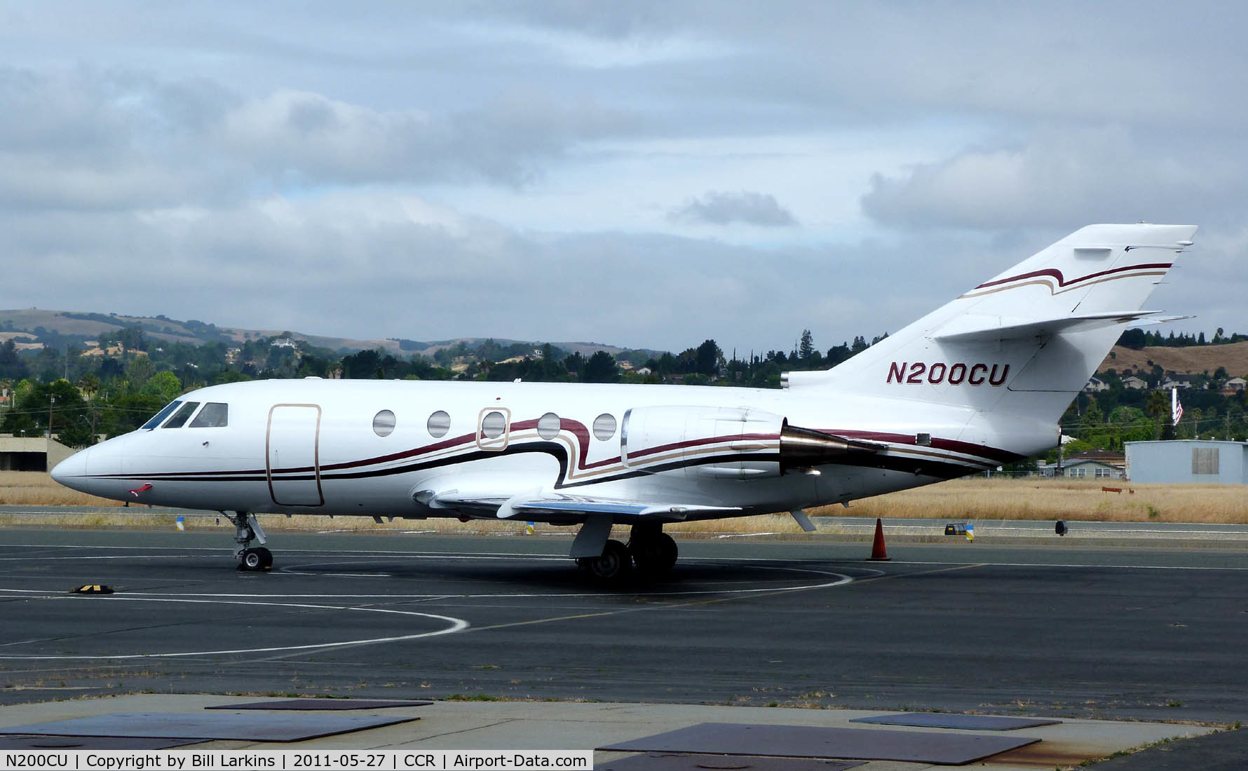 N200CU, Dassault Falcon 200 (20H) C/N 499, Visitor