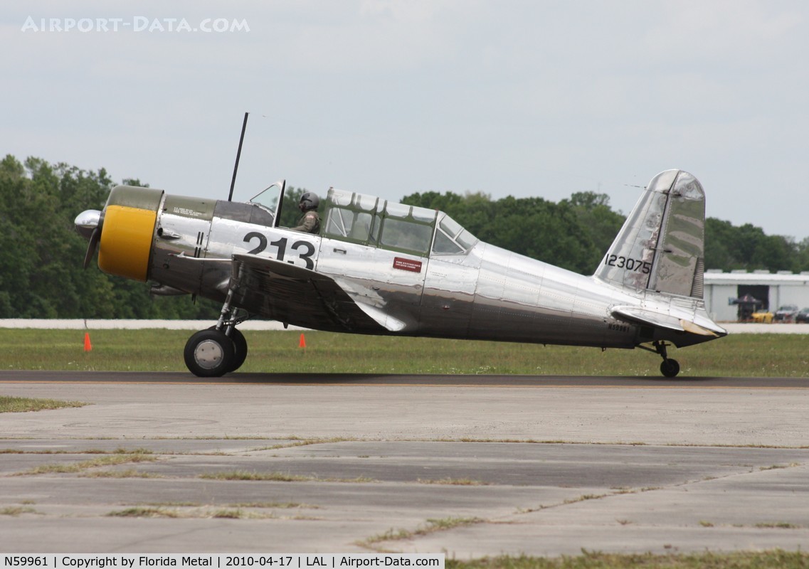 N59961, 1942 Consolidated Vultee BT-13A C/N 7722, BT-13A