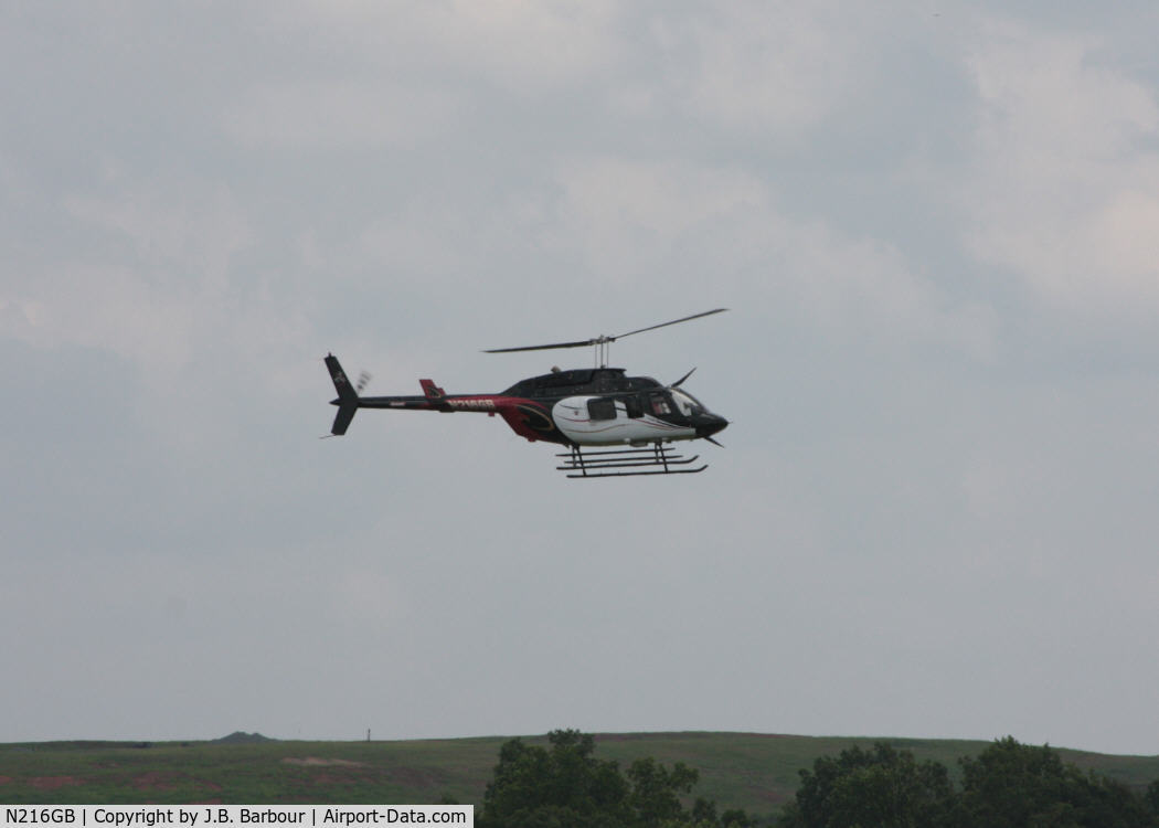 N216GB, 1984 Bell 206L-3 LongRanger III C/N 51065, CHARLOTTE MOTOR SPEEDWAY