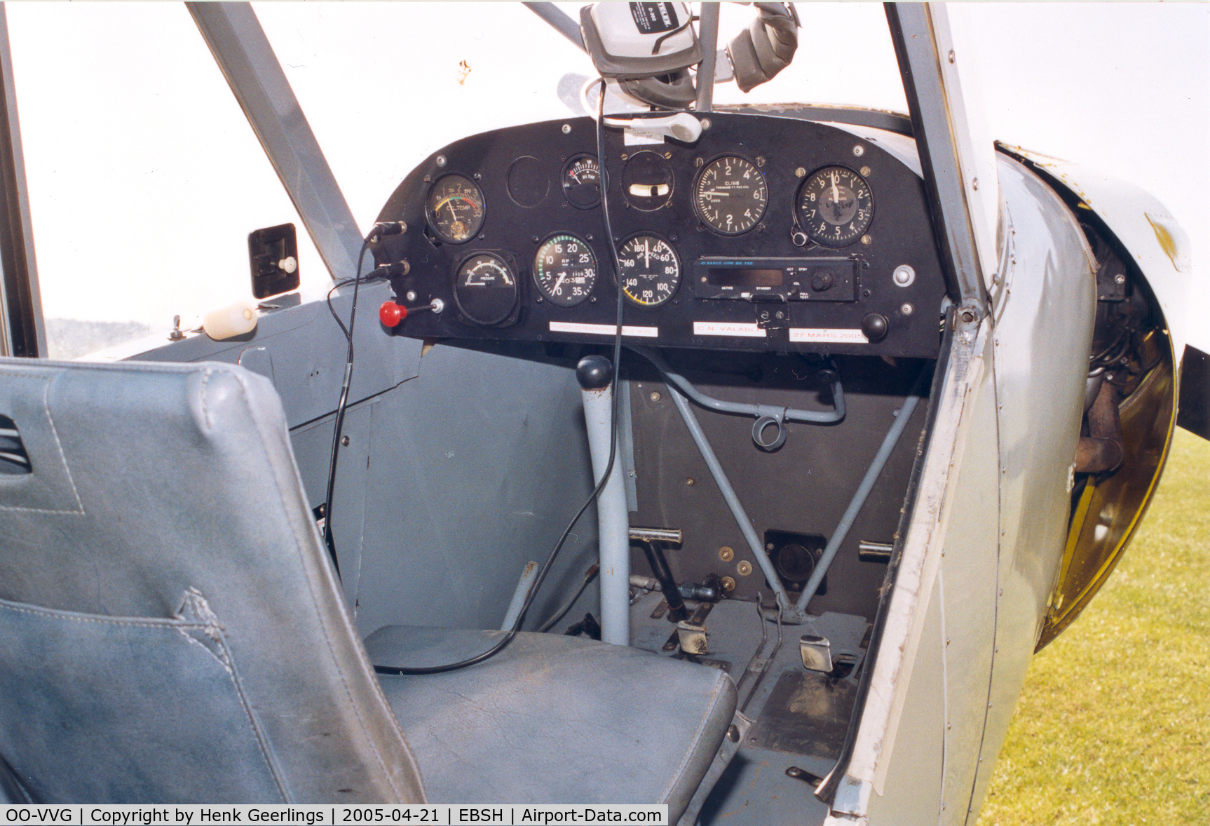 OO-VVG, Piper PA-18-150 Super Cub C/N 18-8332, CNVVE