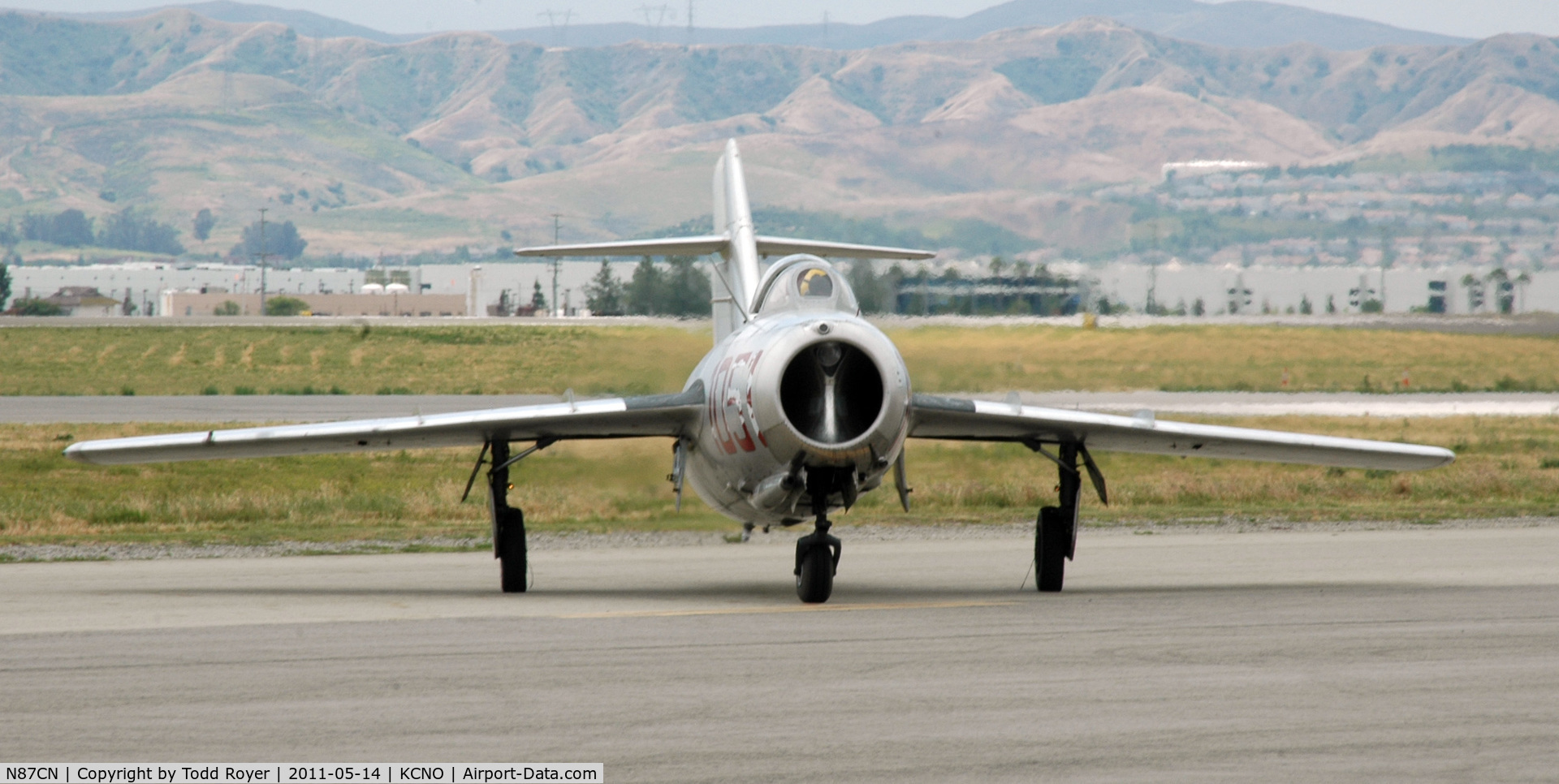 N87CN, Mikoyan-Gurevich MiG-15 C/N 910-51, Chino airshow 2011