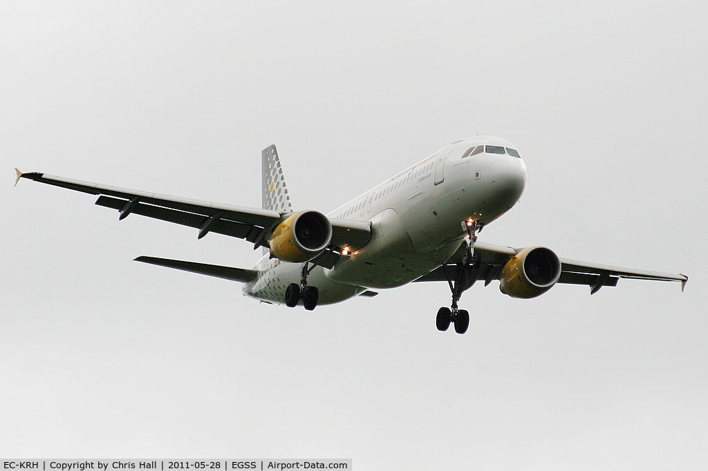 EC-KRH, 2008 Airbus A320-214 C/N 3529, Vueling Airlines