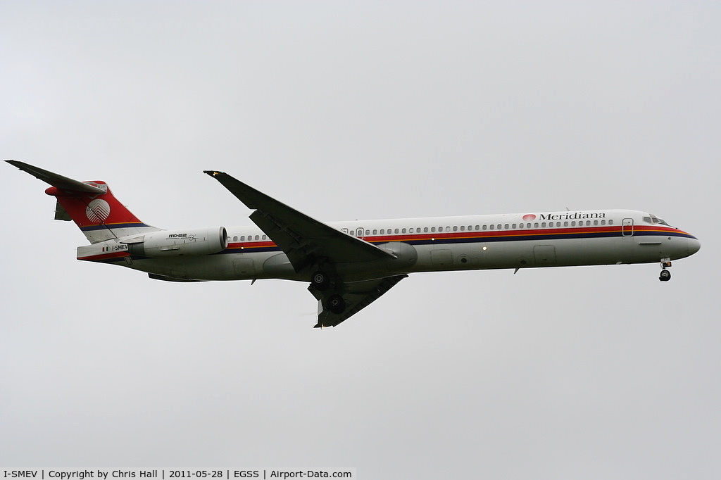 I-SMEV, 1988 McDonnell Douglas MD-82 (DC-9-82) C/N 49669, Meridiana