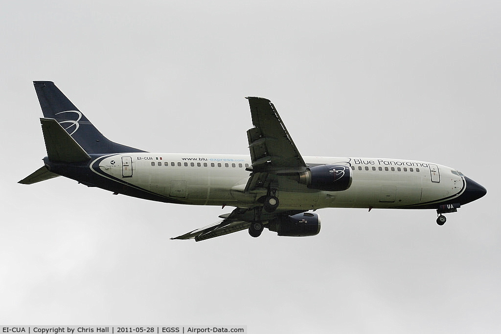 EI-CUA, 1990 Boeing 737-4K5 C/N 24901, Blue Panorama