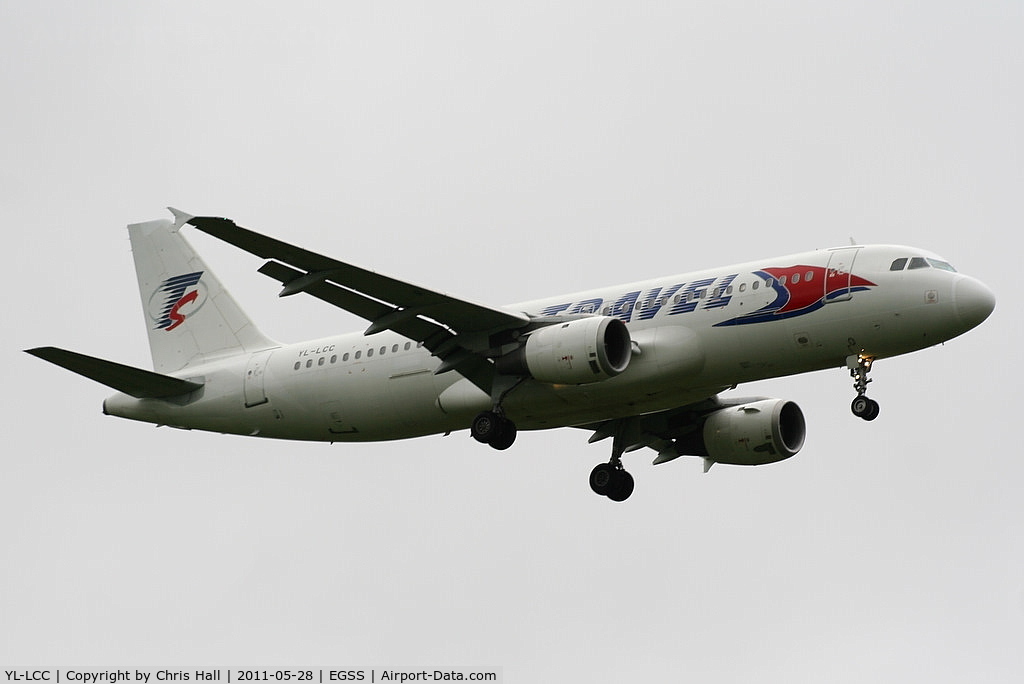 YL-LCC, 1992 Airbus A320-211 C/N 310, Travel Service leased from SmartLynx Airlines