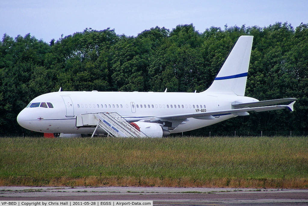 VP-BED, 2007 Airbus ACJ319 (A319-115/CJ) C/N 3073, SonAir Servicio Aereo