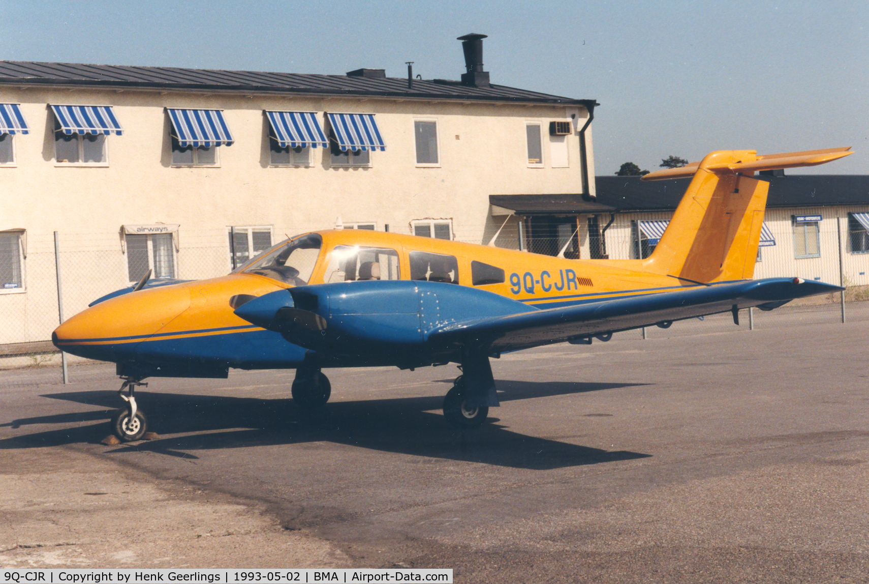 9Q-CJR, 1980 Piper PA-44-180 Seminole Seminole C/N 44-8095018, Piper Seminole from Zaire
