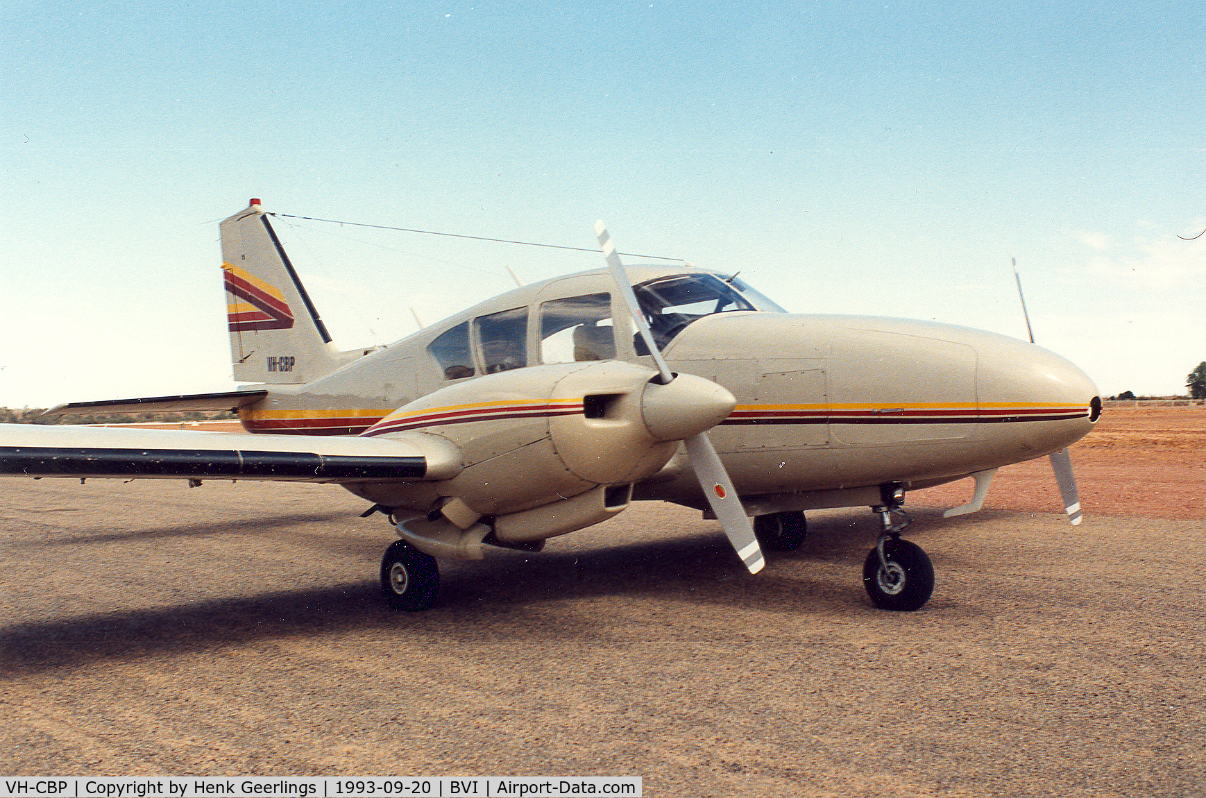 VH-CBP, 1965 Piper PA-23-250 Aztec C C/N 27-2875, Charter for Australian Army