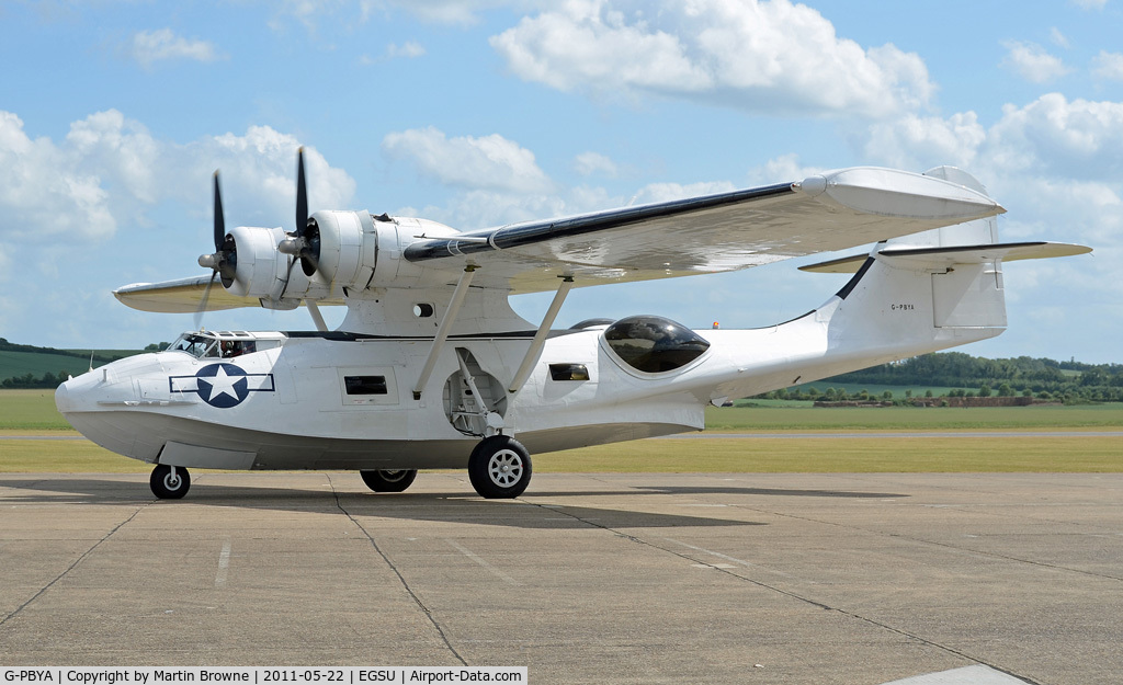 G-PBYA, 1944 Consolidated (Canadian Vickers) PBV-1A Canso A C/N CV-283, SHOT AT DUXFORD