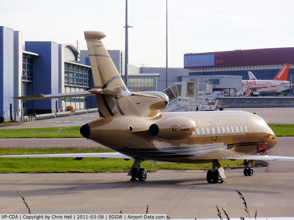 VP-CDA, 1997 Dassault Falcon 900B C/N 164, Proair Charter