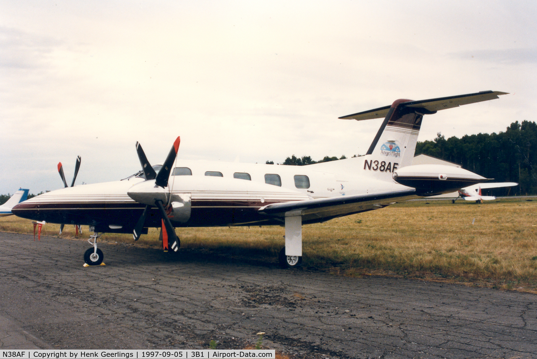 N38AF, 1985 Piper PA-42-1000 Cheyenne 400LS C/N 42-5527029, Angel Flight New England (Air Life)
