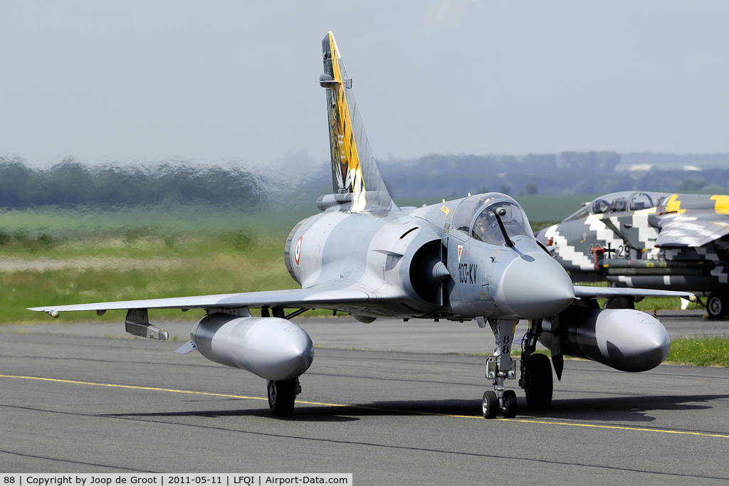 88, Dassault Mirage 2000C C/N 340, 2011 Tiger Meet colours
