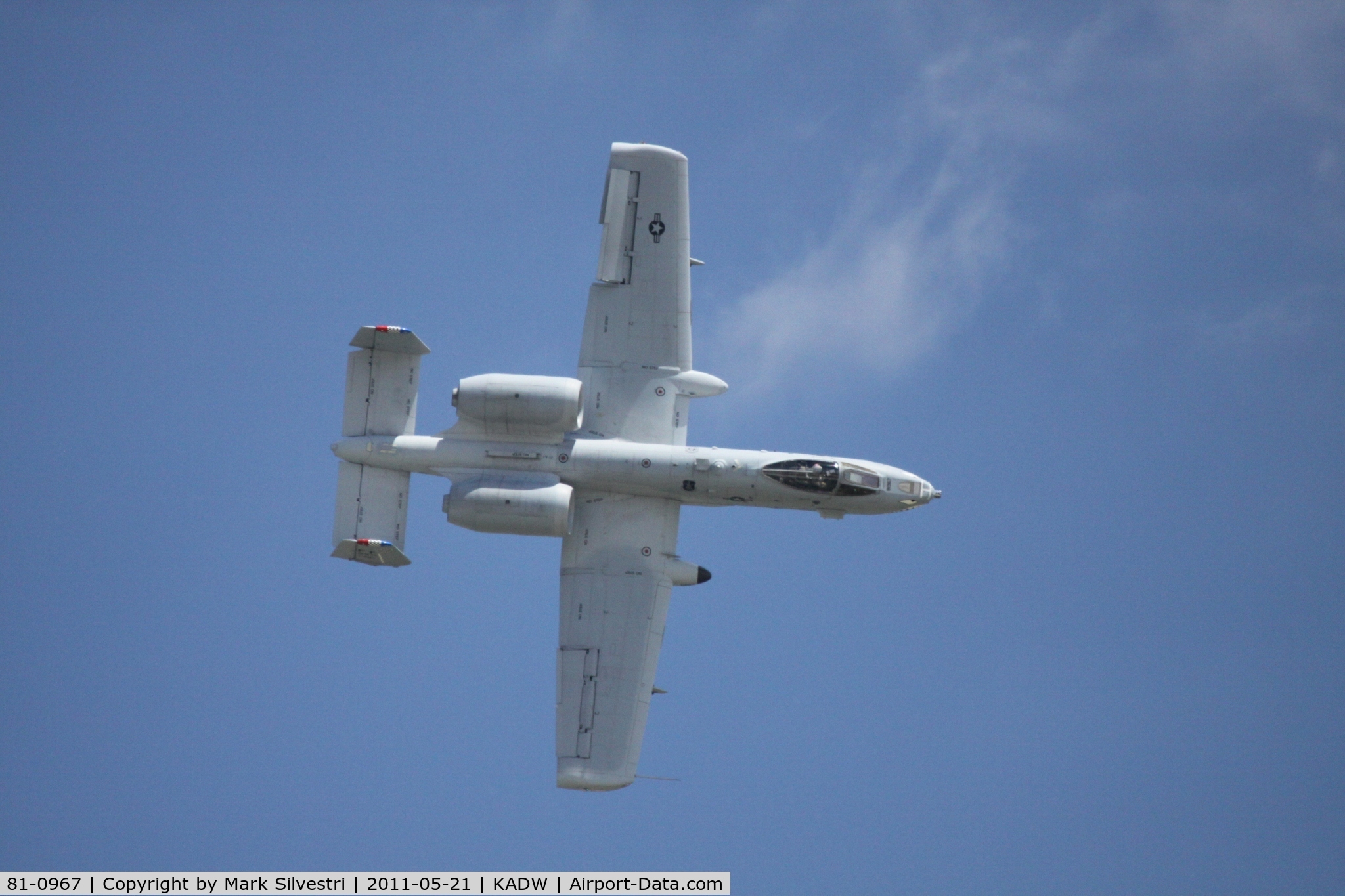 81-0967, 1981 Fairchild Republic A-10C Thunderbolt II C/N A10-0662, 2011 Joint Base Andrews Airshow