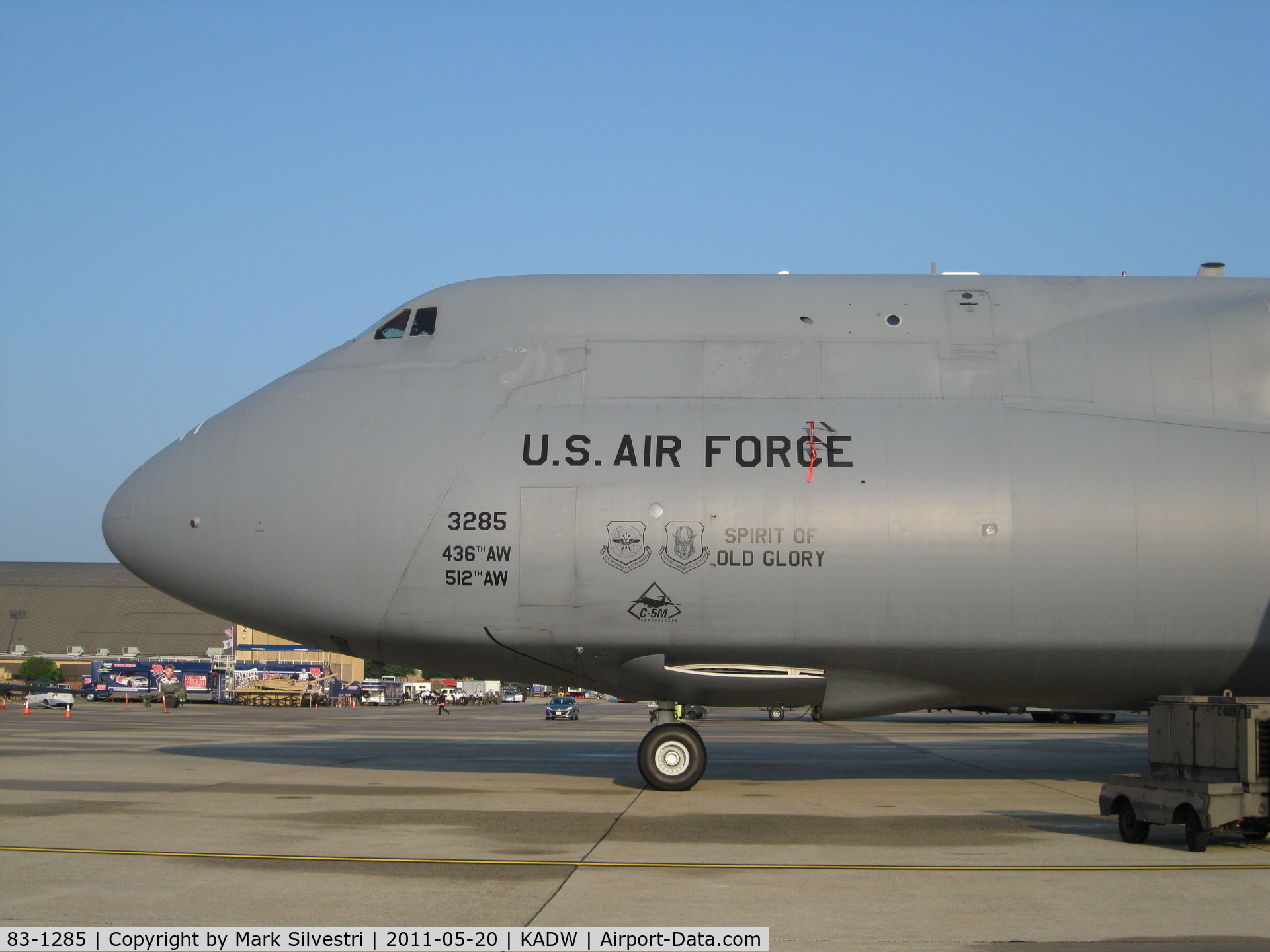 83-1285, 1983 Lockheed C-5M Super Galaxy C/N 500-0082, 2011 Joint Base Andrews Airshow