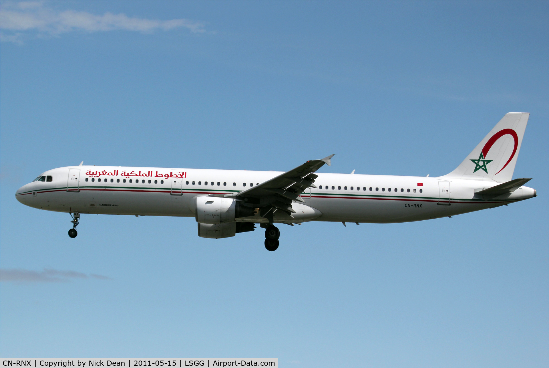 CN-RNX, 2003 Airbus A321-211 C/N 2064, LSGG/GVA
