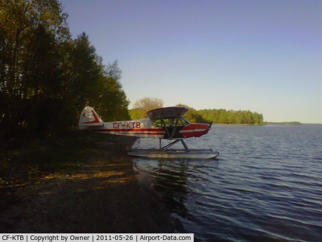 CF-KTB, 1954 Piper PA-18S-105 Super Cub C/N 18 3254, CF KTB IN DRYDEN ON