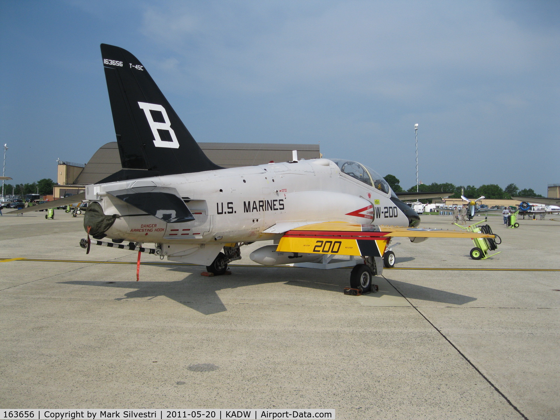 163656, McDonnell Douglas T-45C Goshawk C/N A058, 2011 Joint Base Andrews Airshow