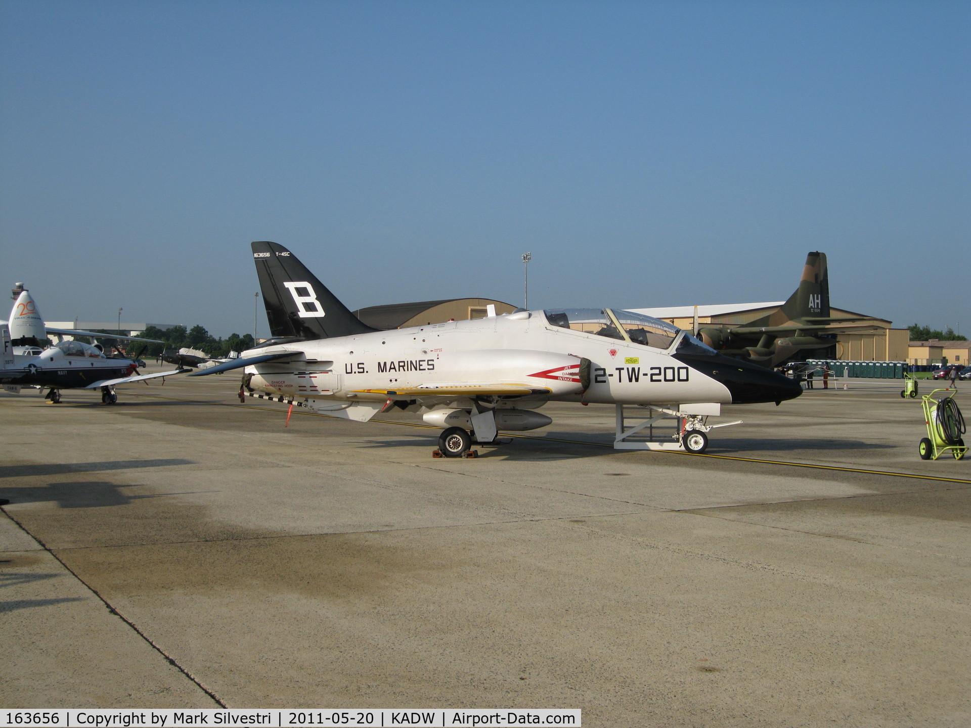 163656, McDonnell Douglas T-45C Goshawk C/N A058, 2011 Joint Base Andrews Airshow