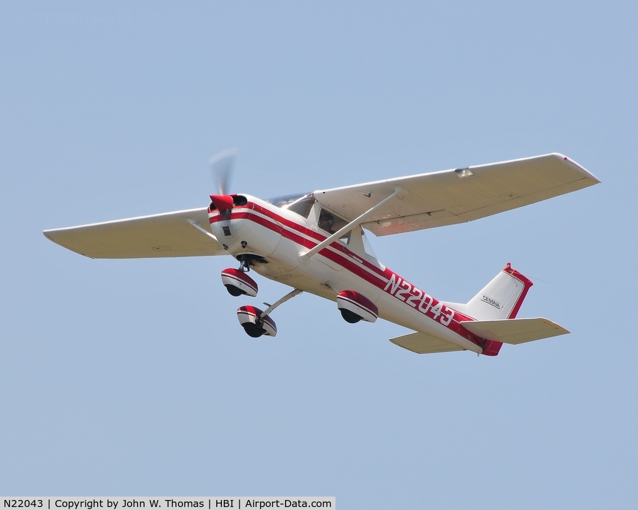 N22043, 1967 Cessna 150H C/N 15068027, NC Air Museum Fly-In (6-4-11)