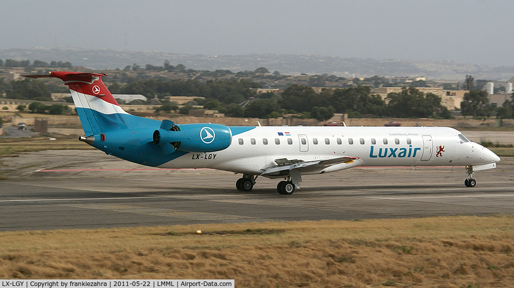 LX-LGY, 2000 Embraer EMB-145LU (ERJ-145LU) C/N 145242, Luxair