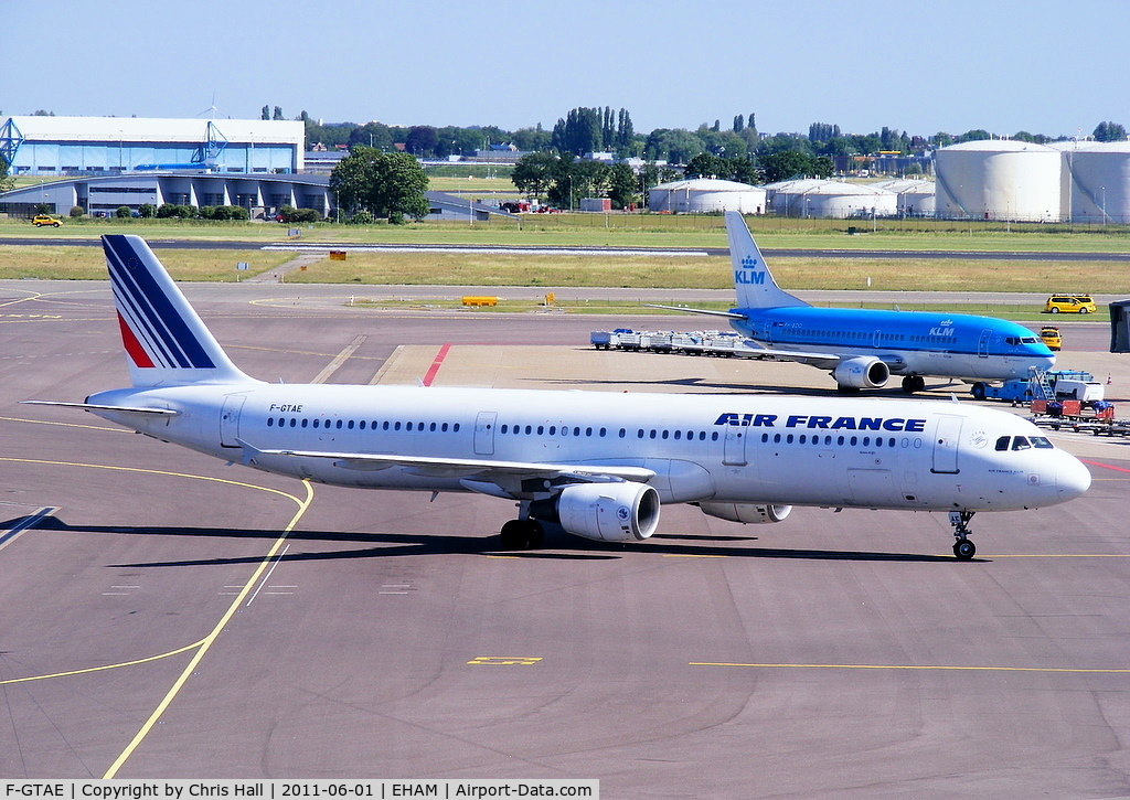 F-GTAE, 1998 Airbus A321-211 C/N 0796, Air France